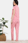 Zivame Woven Pyjama Set - Pink Icing — thumbnail 4